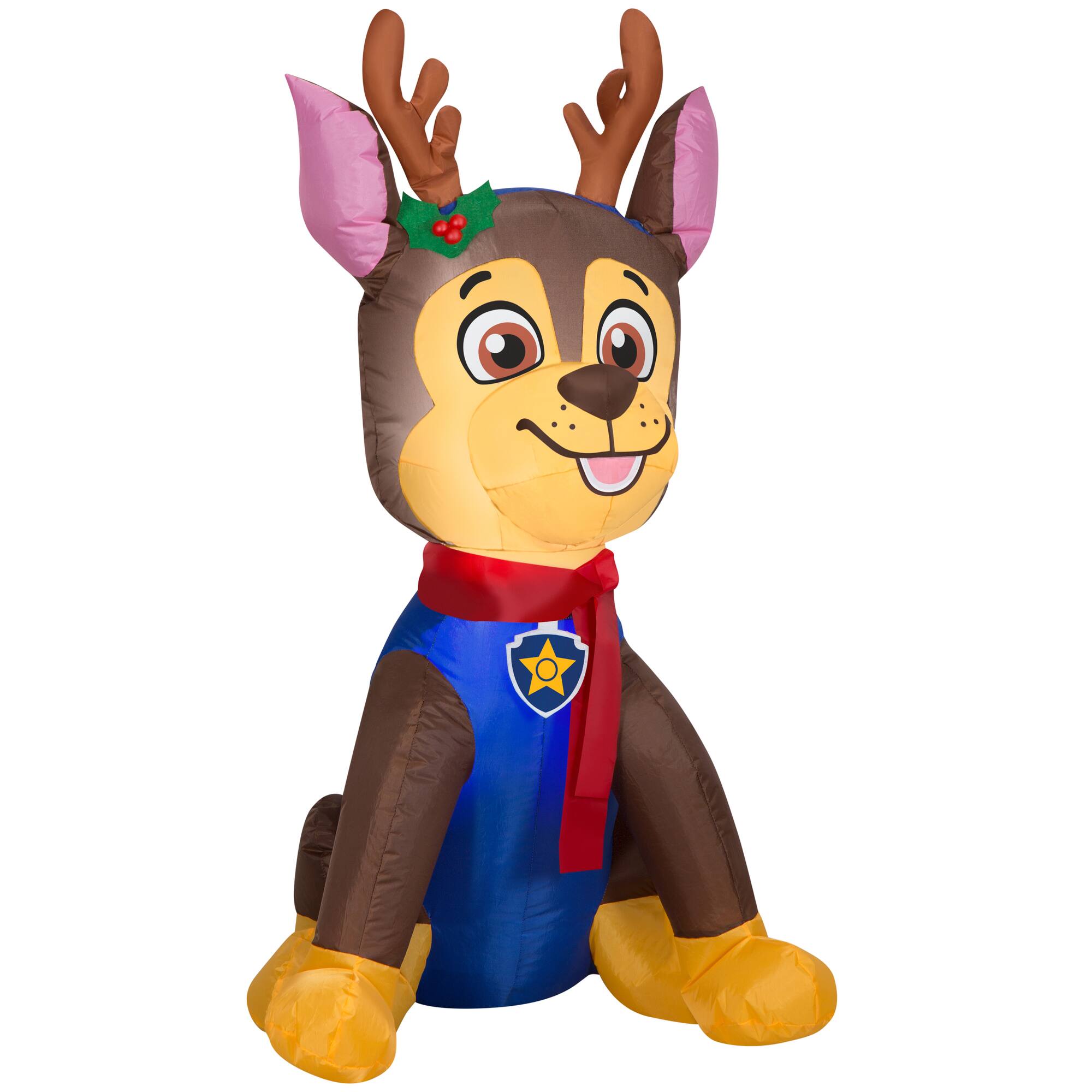 Airblown Nick Chase With Antlers & Scarf
